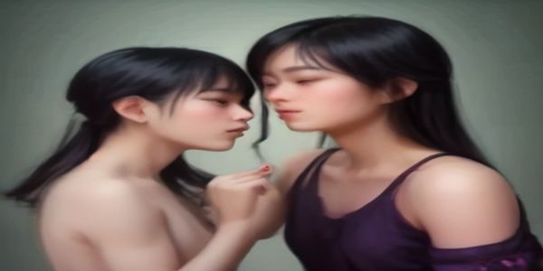 色彩鲜艳的彩虹旗在阳光下飘扬，六种颜色象征gay文化的多元包容，背景是蓝天白云与城市街道
